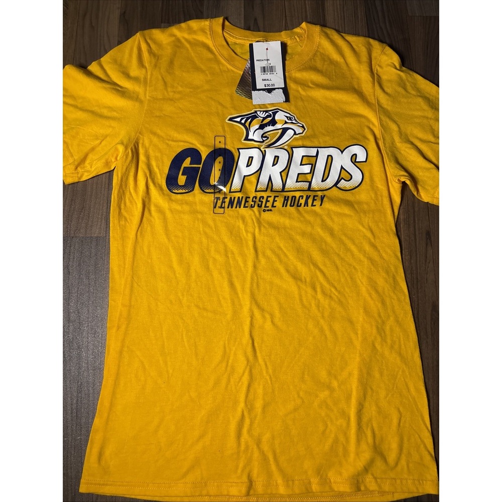 Small Go Preds Tennessee Hockey NHL T Shirt